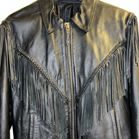 2x Lady’s Leather Jacket Awesome Bikers heavy.    Very nice really heave - Picture 2 of 14